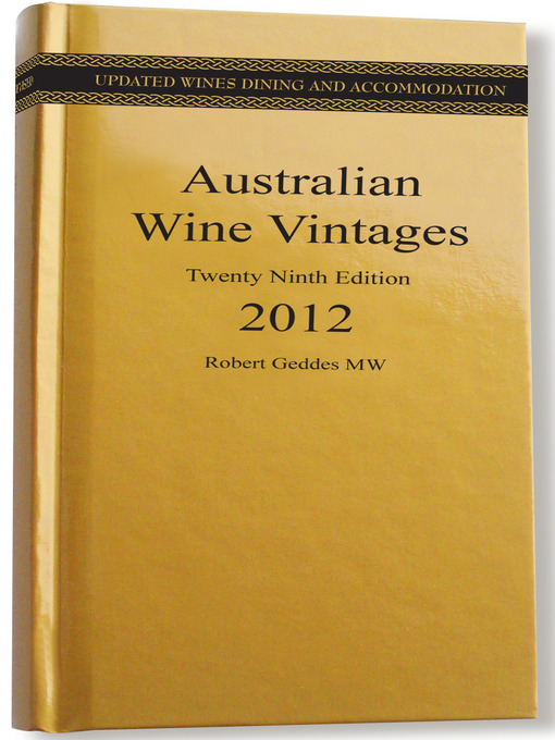 Title details for Australian Wine Vintages by Robert Geddes MW - Available